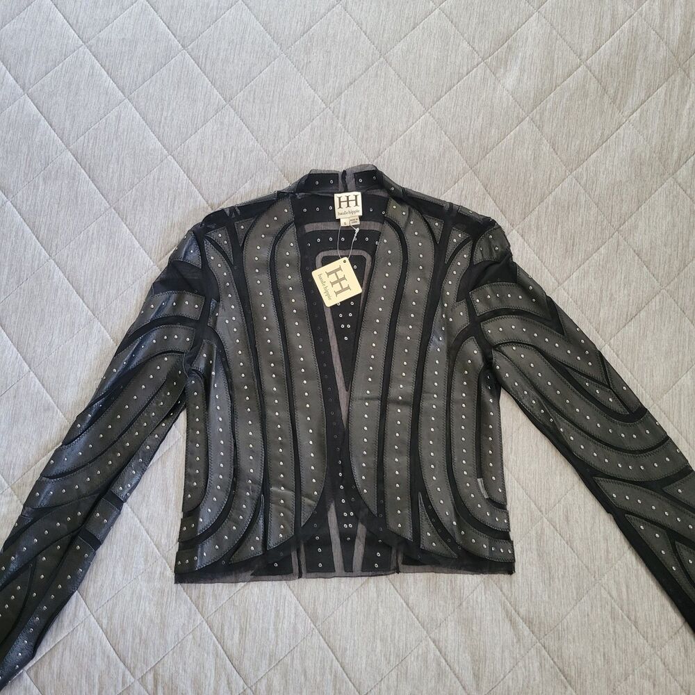Haute Hippie- Studded Leather jacket - Picture 4 of 6